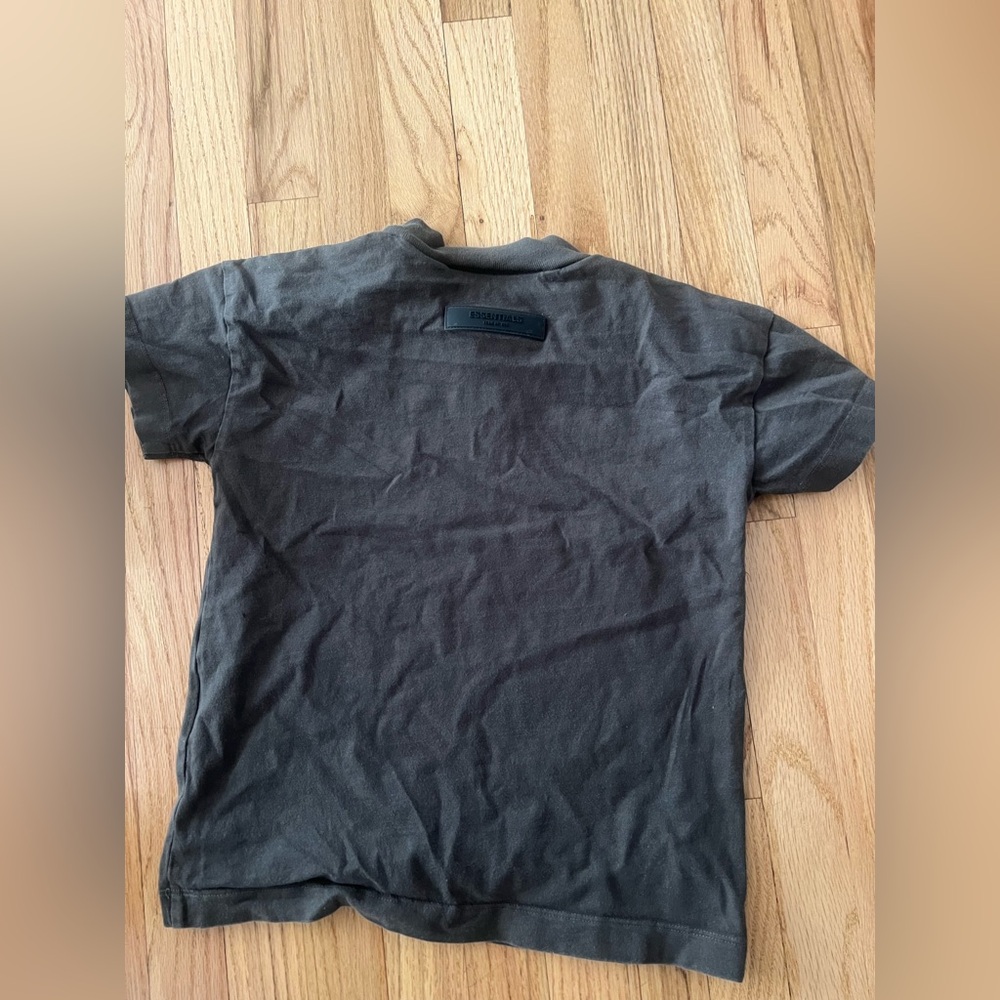Essentials Green Short Sleeve Tee Classic Cotton